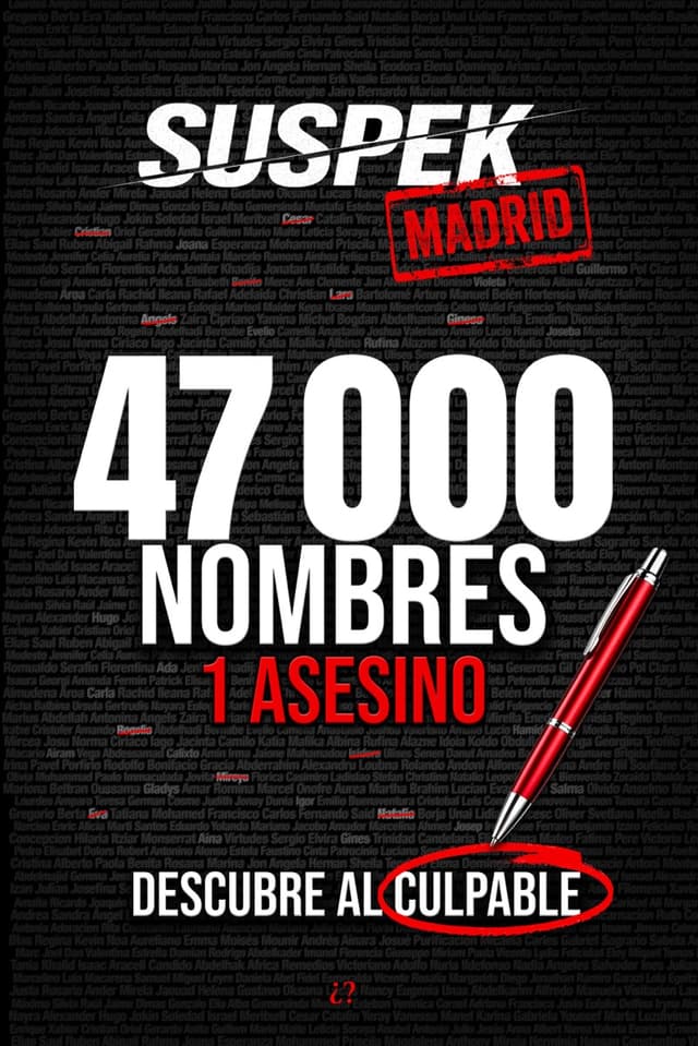 Cover de SUSPEK · Madrid